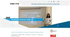 Desktop Screenshot of creatis.insa-lyon.fr